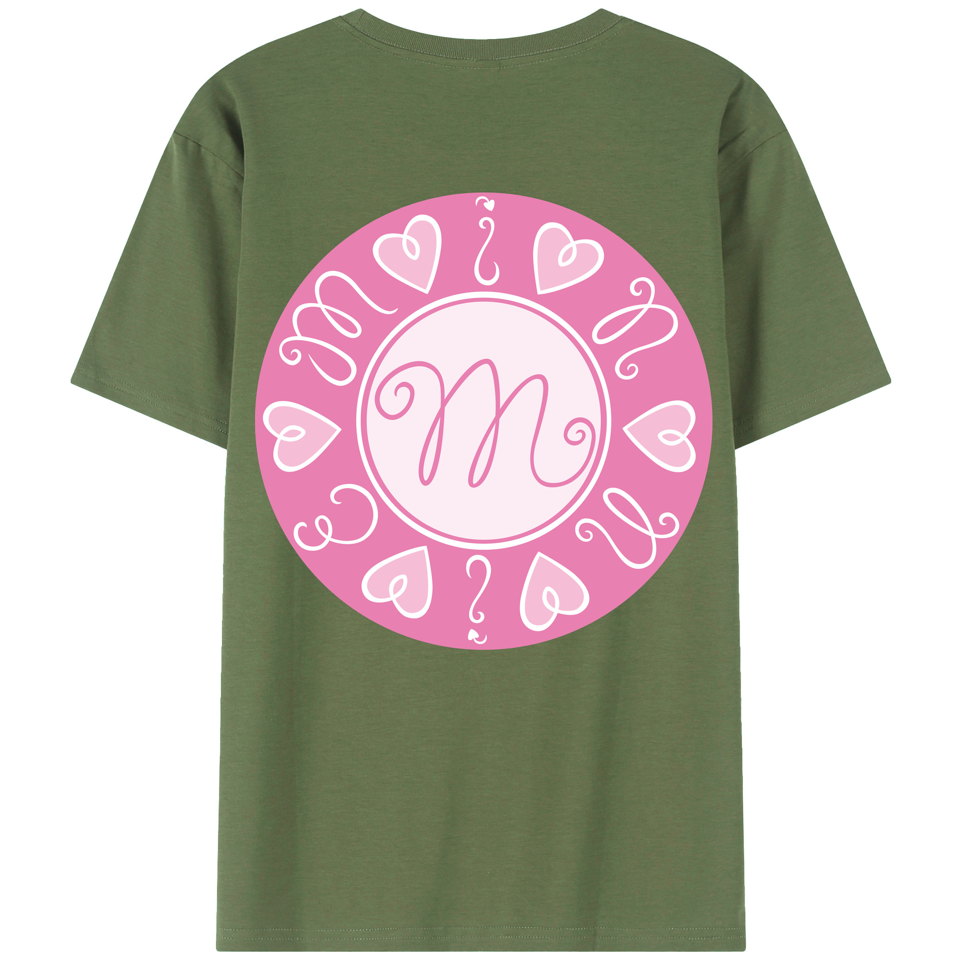 ミッキーマウス Mickey Mouse 綿100％ メンズ半袖Tシャツ（バックプリント） 通気性